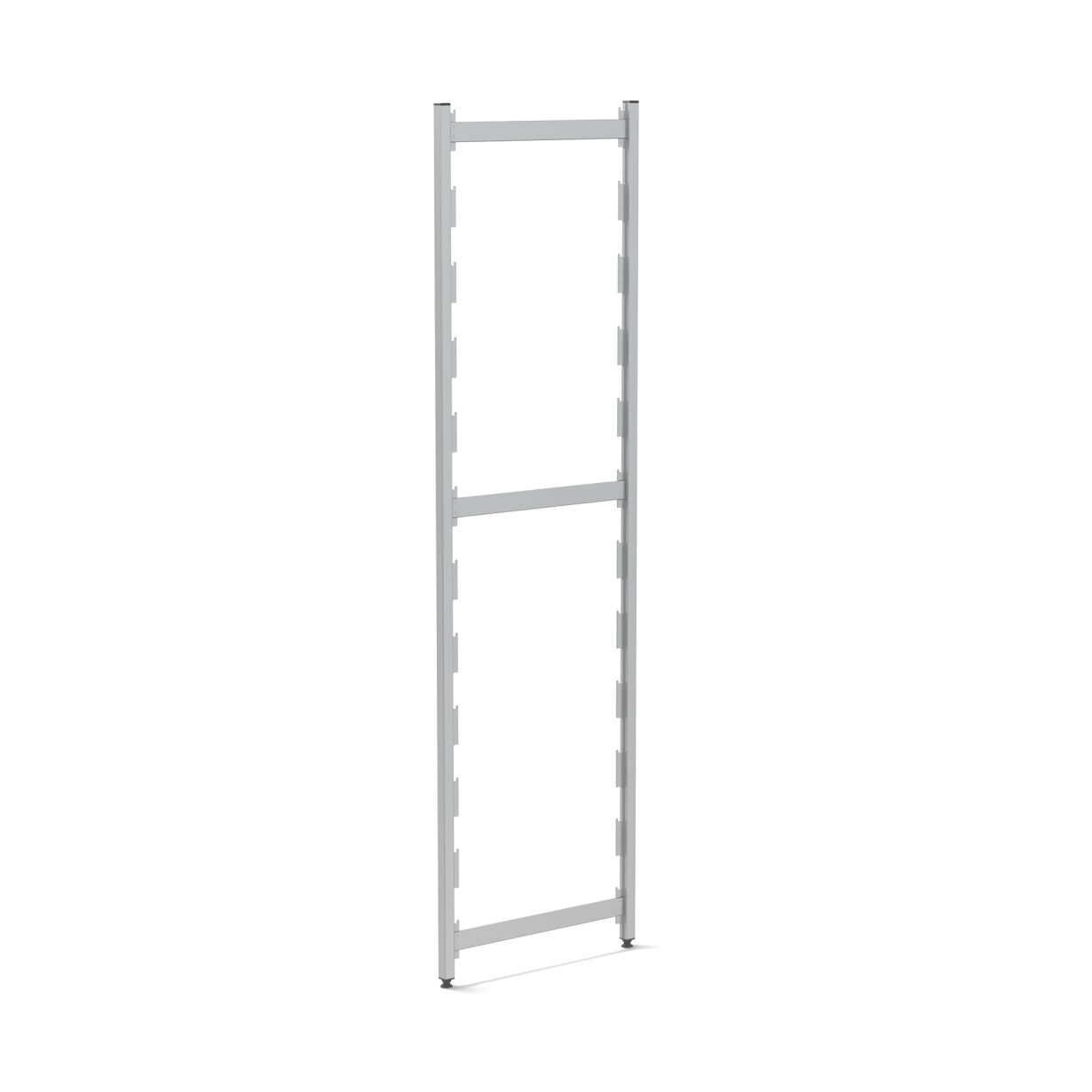 Regalständer 400x1600 mm hoch zu Aluminium-Standregal