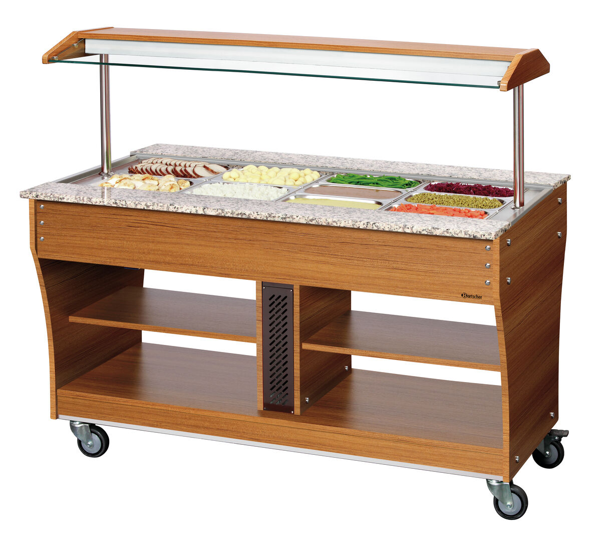 Buffetwagen für 4 x 1/1 GN