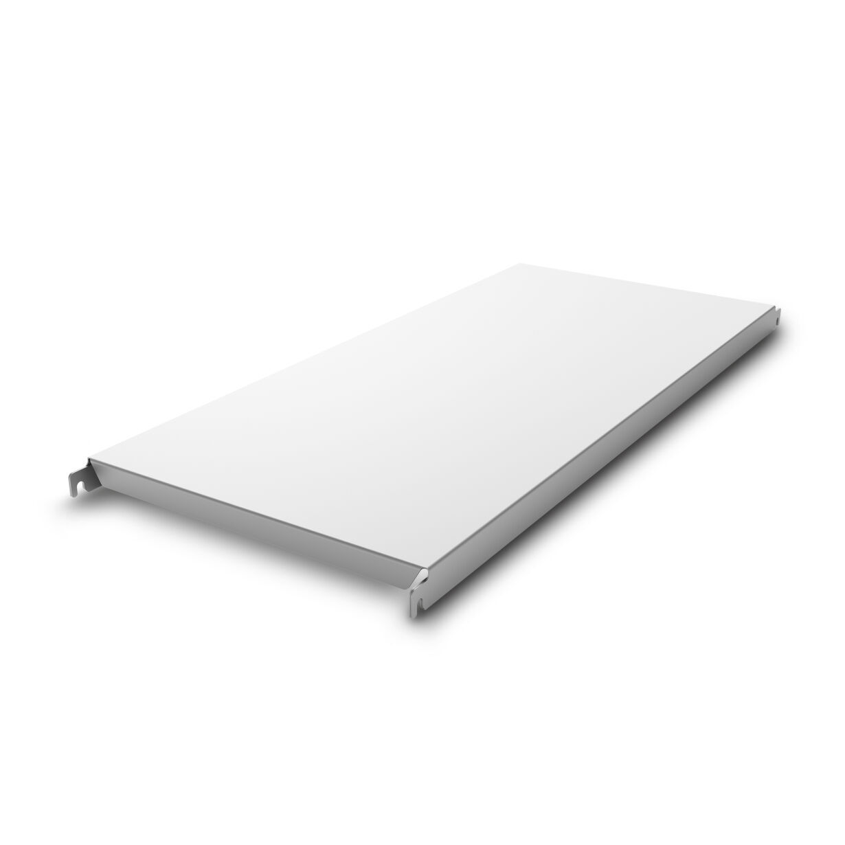 Regalboden 1300x400 mm tief zu Aluminium-Standregal