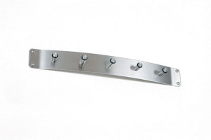 Edelstahl-Wandgarderobe