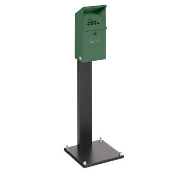Wandascher mit Standfuß 3,7 Liter