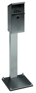 Edelstahl-Standascher