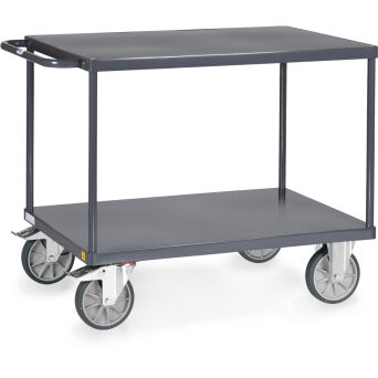 ESD-Tischwagen mit 2 Böden 1200x800 mm
