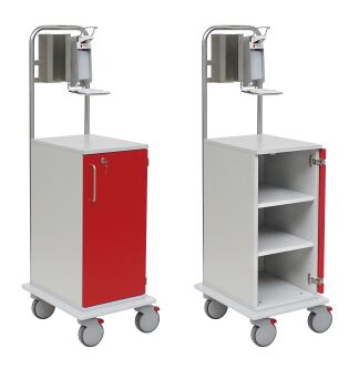 MRSA Infektionswagen/Pflegewagen 