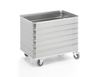 Aluminium-Transportwagen ohne Deckel, Volumen 415 Liter