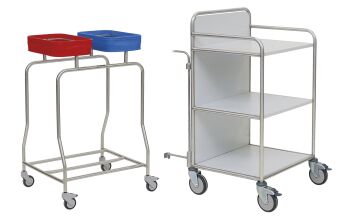Stationswagen mit koppelbarem 2-fach Sammler 