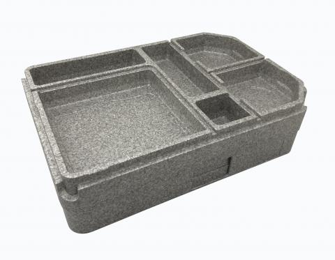Isolierte Transportboxen ohne Bestückung