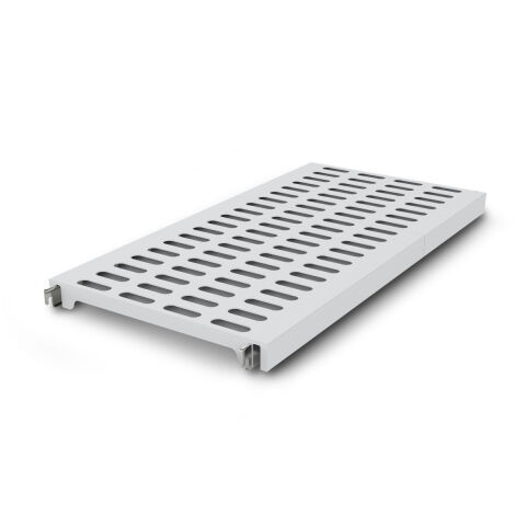 Kunststoff-Rostauflage 600x400 mm tief zu Aluminium/Kunststoff-Standregal