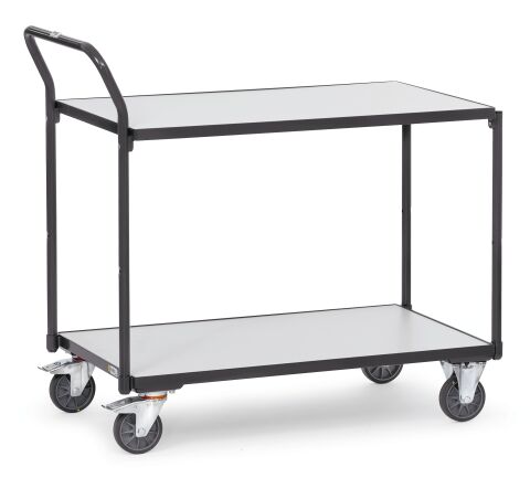 ESD-Tischwagen mit 2 Böden 1000x600 mm
