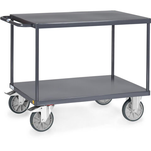 ESD-Tischwagen mit 2 Böden 1000x700 mm