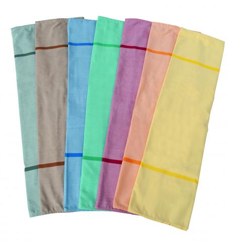 Textil-Wäschesack, selbstöffnend, vollfarbig