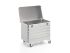 Aluminium-Transportwagen mit Deckel, Volumen 415 Liter