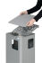 Abfallsammler/Ascher mit Dach