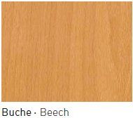 Stapelbarer Beistelltisch in Buche oder Mooreiche
